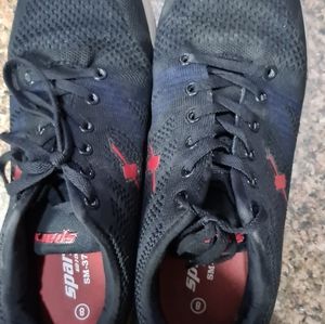 Sparx Black Sports Shoes